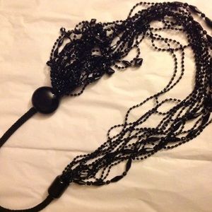 Armani exchange beaded necklace